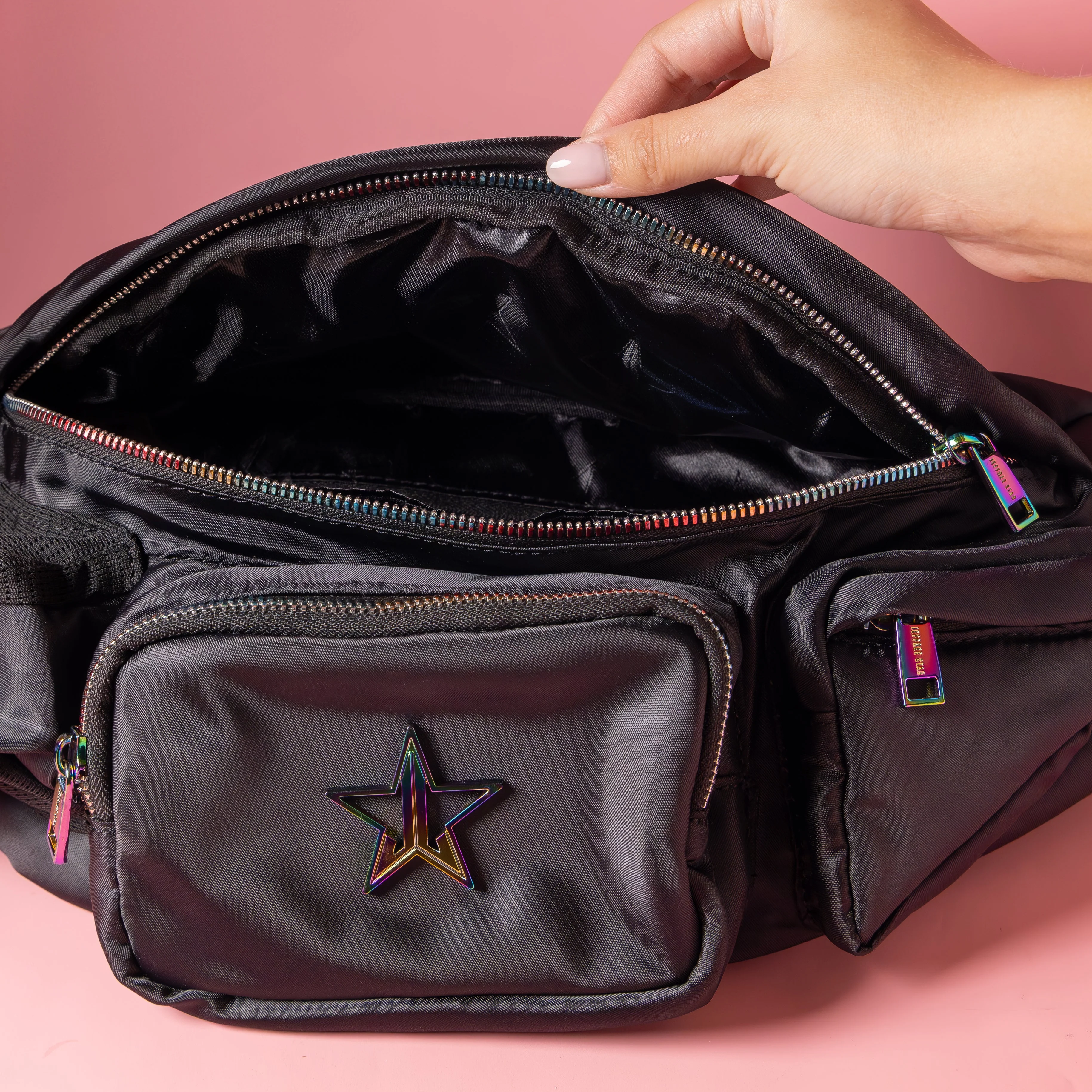 Black Side Body Bag - Image 3
