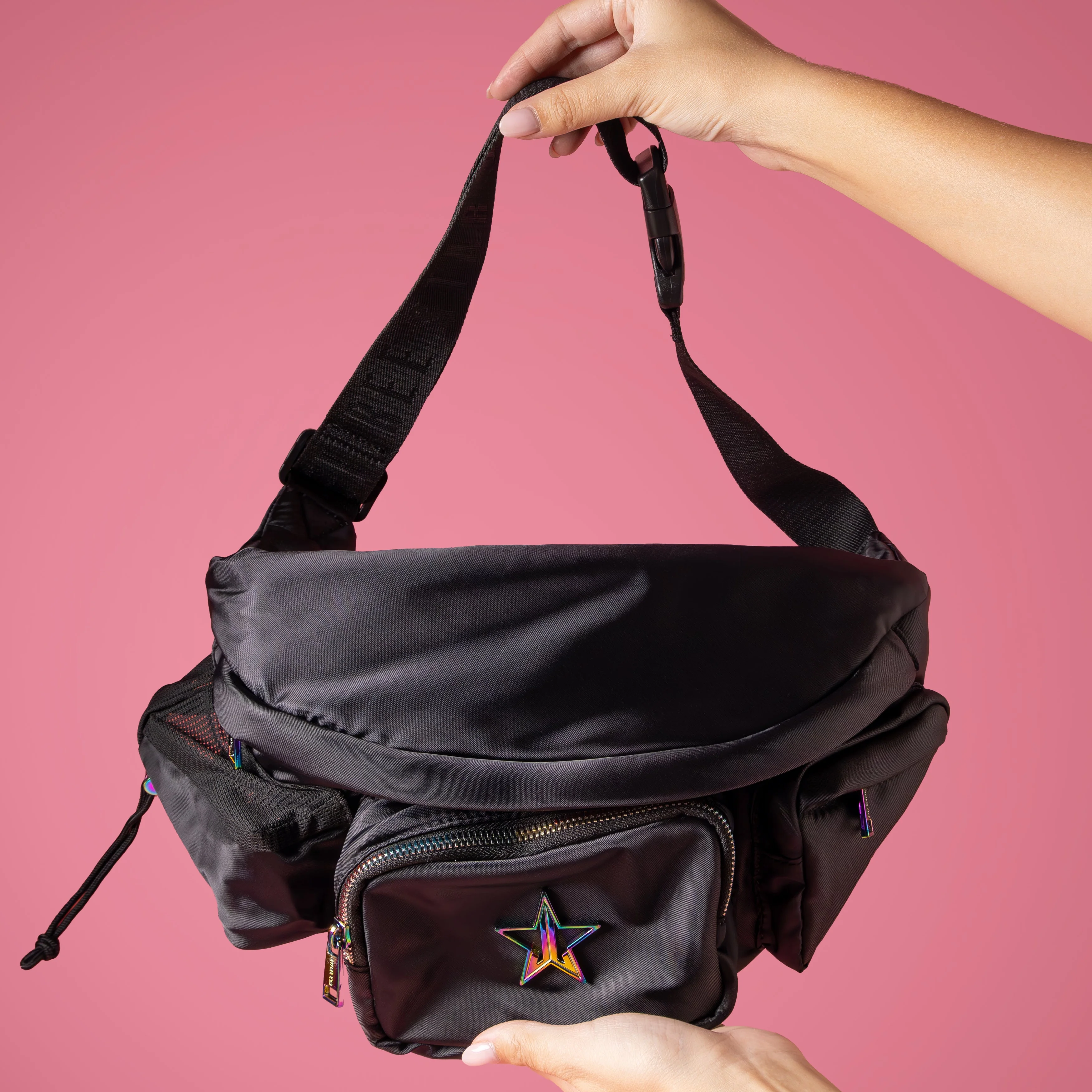 Black Side Body Bag - Image 7