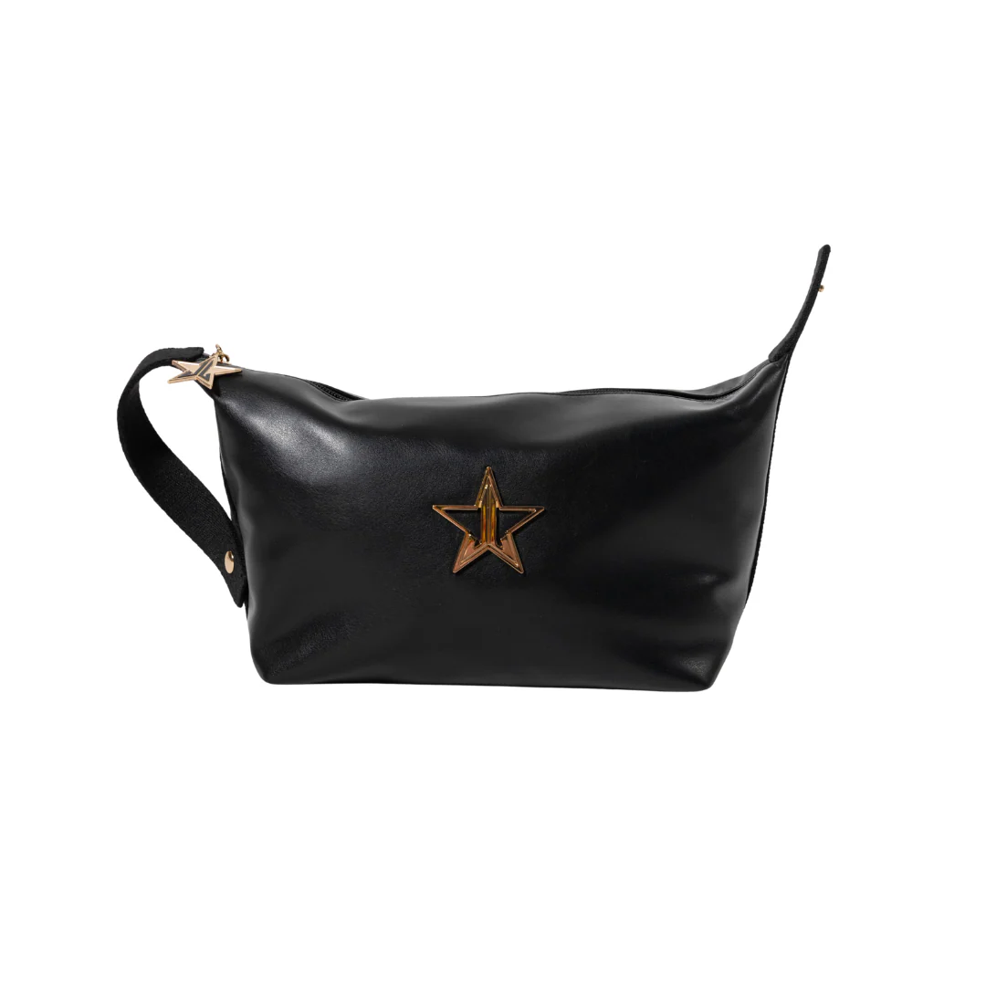 Faux Leather Snap Clip Bag - Image 7