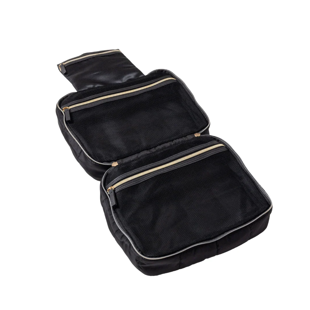 First Class Quilted Hanging Skincare Bag - Image 5
