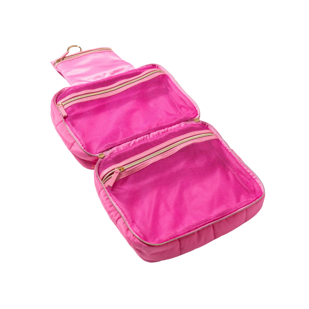 First Class Quilted Hanging Skincare Bag - Image 8