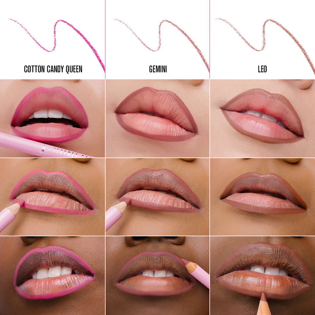 Pink Velour Lip Liner Trio - Image 2